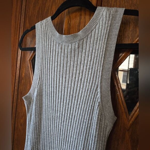 Banana Republic Ribbed Midi Tank Dress XSMALL - Picture 6 of 8